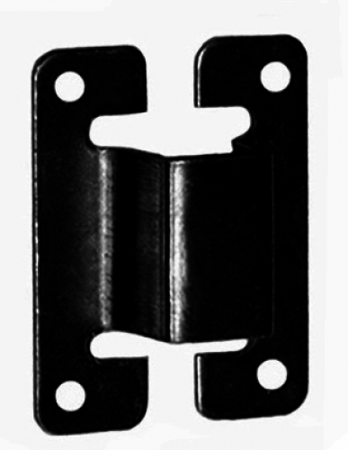 Tortreibriegel Torverschluss Trtreibriegel Stange Torverriegelung 14 mm Schwarz - Produktart: Fhrungsschlaufe