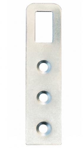 Schrankaufhngungen Schrankaufhnger 75 x 18  mm Silber Verzinkt